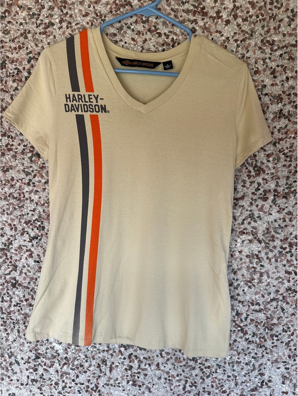 Harley-Davidson Motorsports National Champions V-Neck Tee Womens S